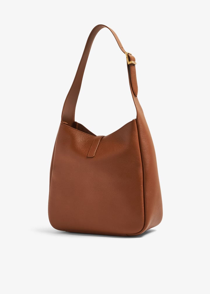Saint Laurent Le 5 À 7 small supple bag for Women - Brown in