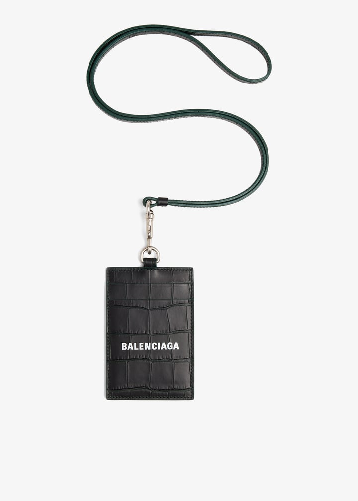 直営店☆BALENCIAGA☆ クロコ型押し CASH CARD & BADGE HOLDER 直営店☆BALENCIAGA☆ クロコ型押し CASH CARD & BADGE HOLDER