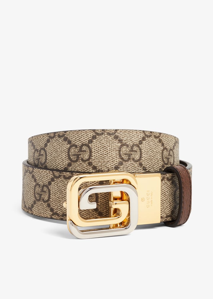 Squared Interlocking G reversible belt