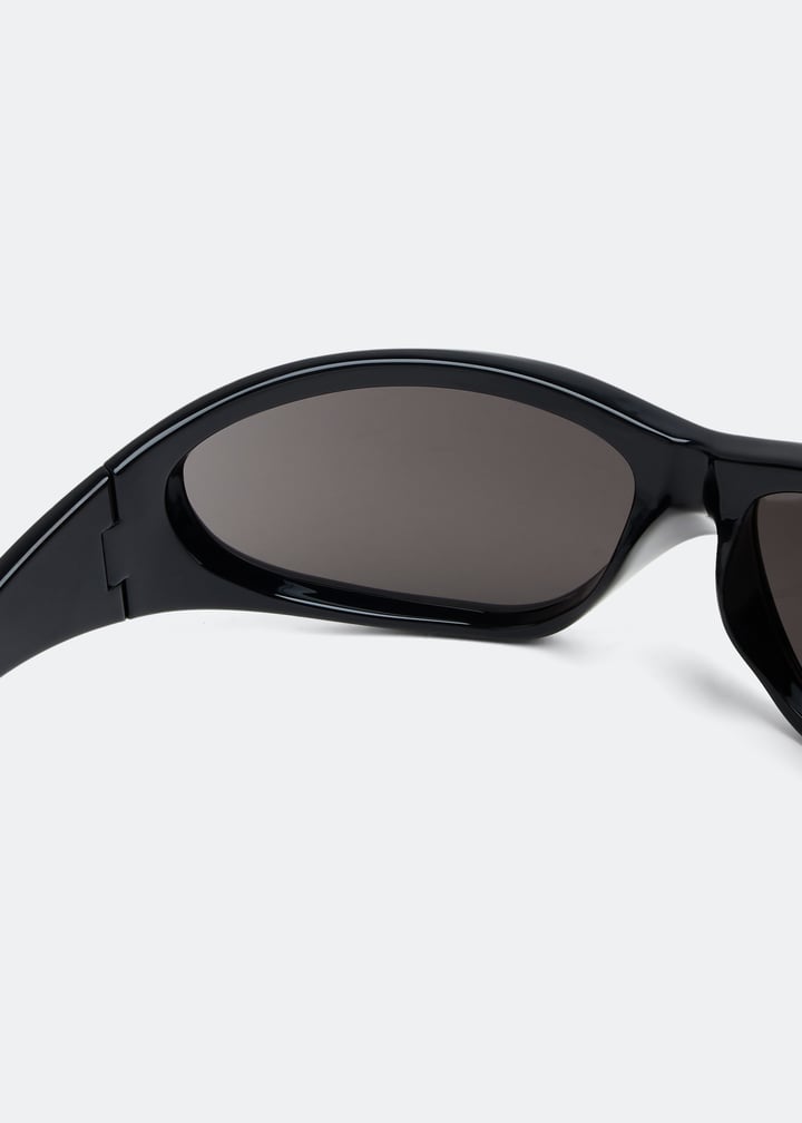 BALENCIAGA SKIN XXL CAT サングラス ブラック Balenciaga Skin XXL Cat sunglasses in black – Eyewear Club
