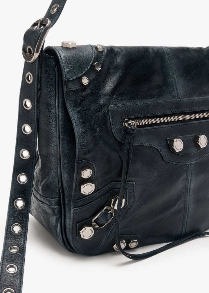 Balenciaga Le Cagole medium messenger bag for Men - Black in KSA