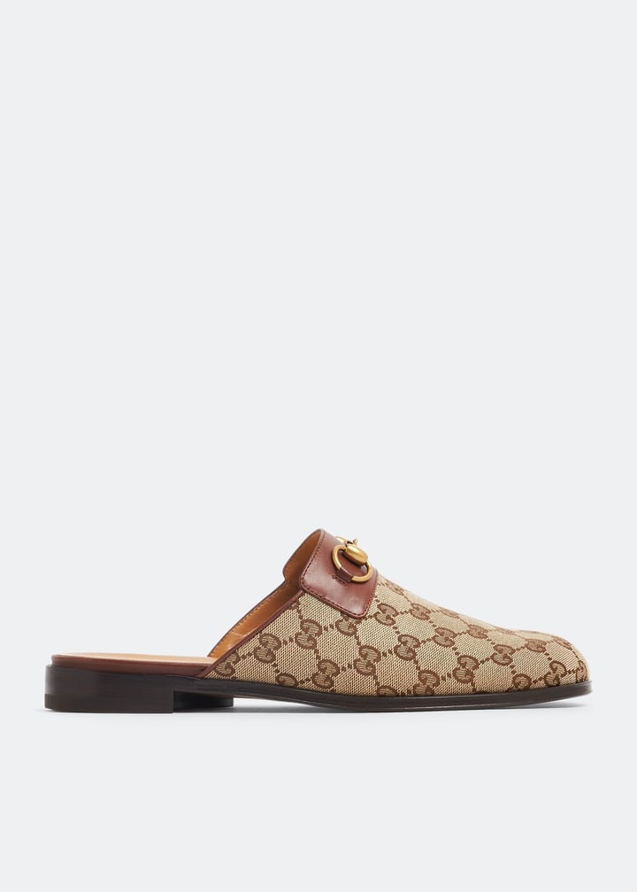 Gucci GG Horsebit slippers for Men Brown in UAE Level Shoes