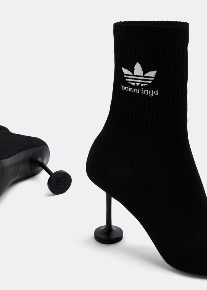 Balenciaga x adidas Sock booties for Women - Black in Kuwait