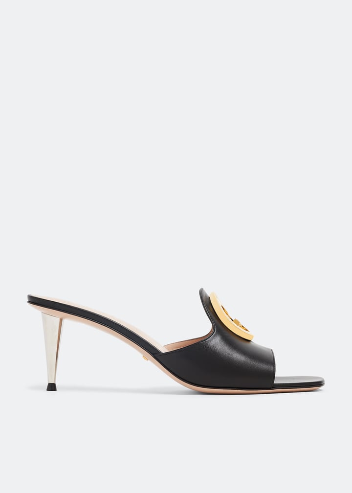Gucci Blondie slide sandals for Women - Black in UAE | Level