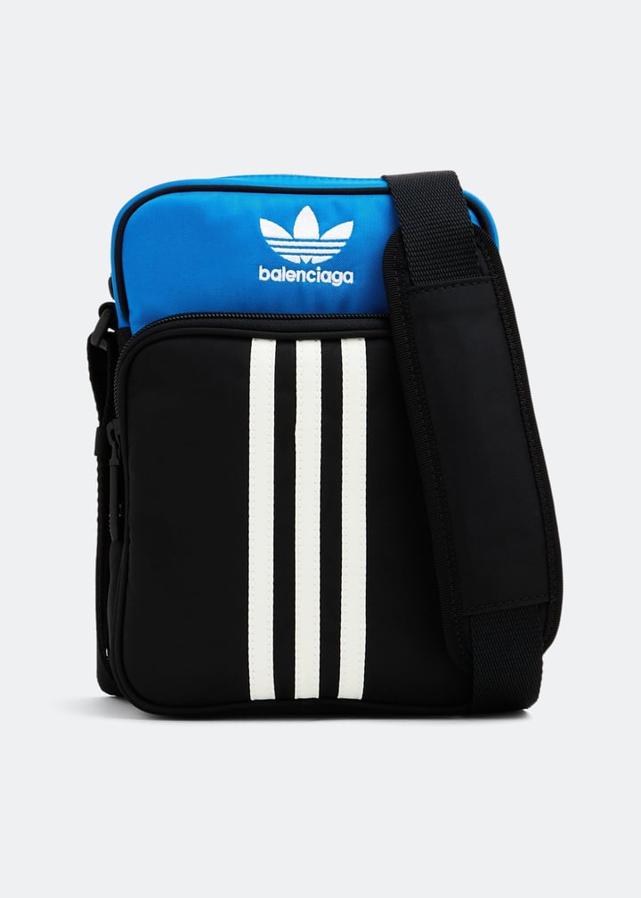 【BALENCIAGA】adidas Small Crossbody Messenger★関税送料込み Balenciaga x adidas Small Crossbody Messenger Bag Black