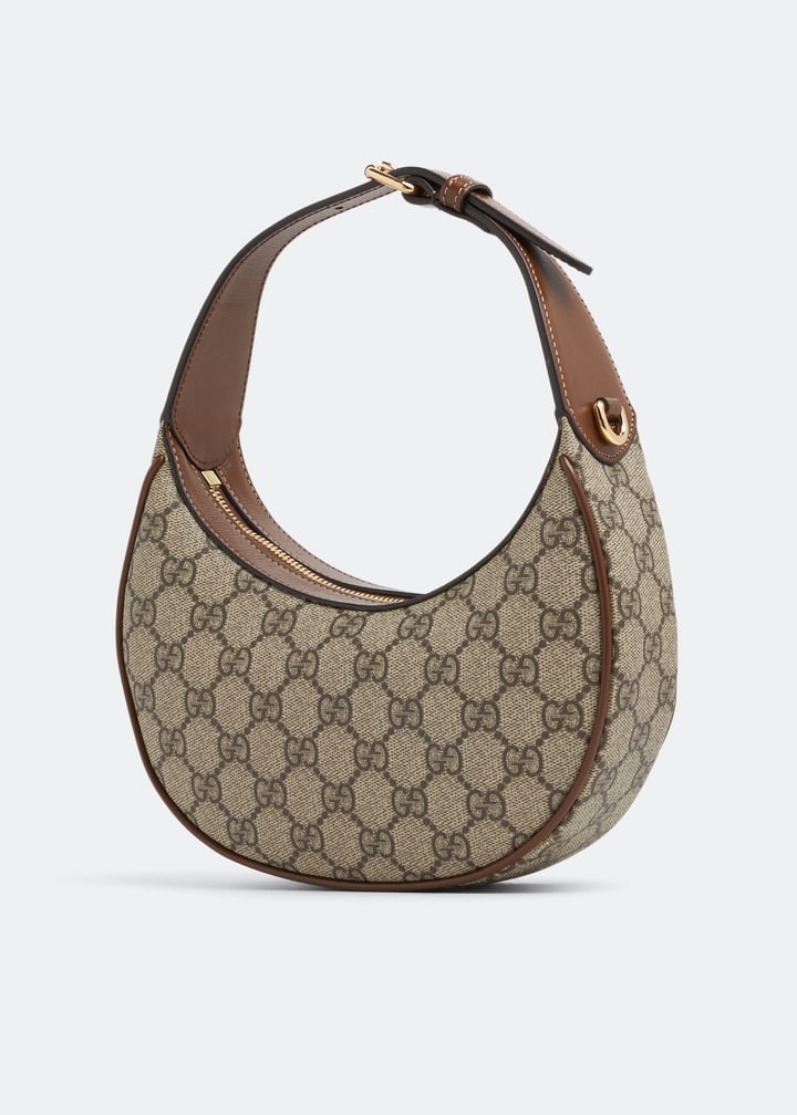 Gucci GG half-moon-shaped mini bag for Women - Brown in UAE