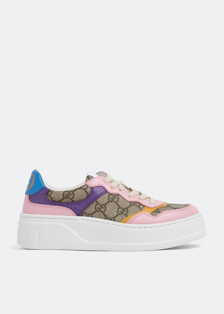 Gucci Chunky B sneakers for Women - Beige in UAE | Level Shoes