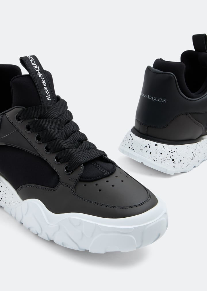 McQueen Court Tech sneakers for Men - Black in UAE | Level Shoes