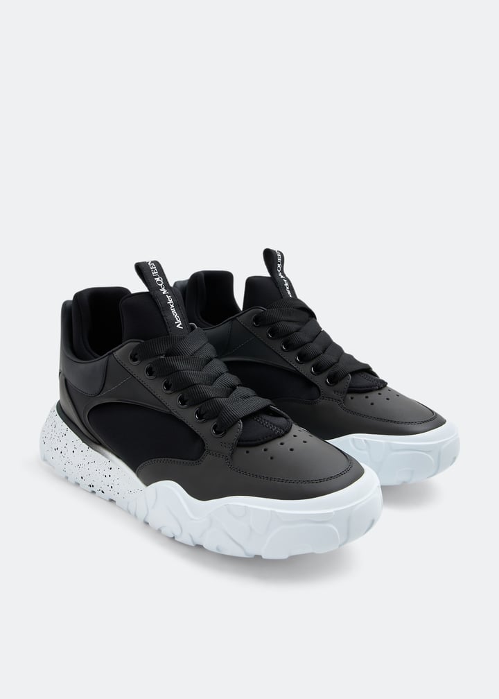 McQueen Court Tech sneakers for Men Black in Qatar Level Shoes