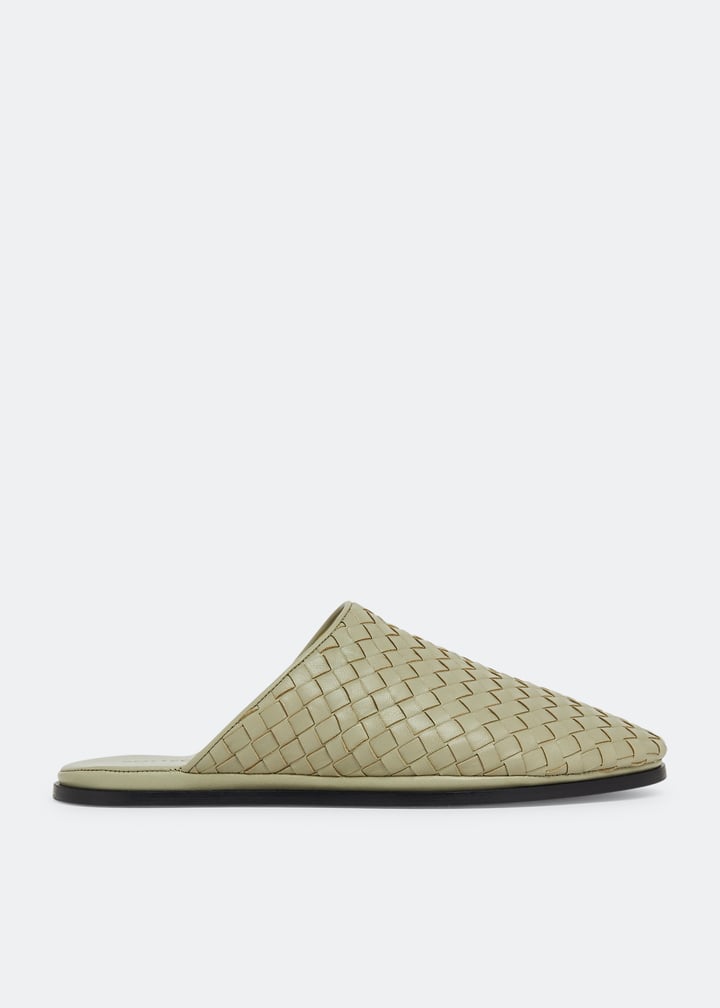 Bottega Veneta Open back slippers for Men - Green in UAE
