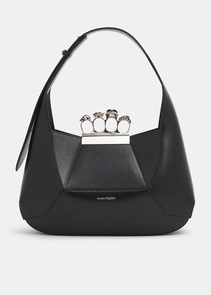 McQueen Jewelled hobo bag for Women - Black in UAE | Level Shoes