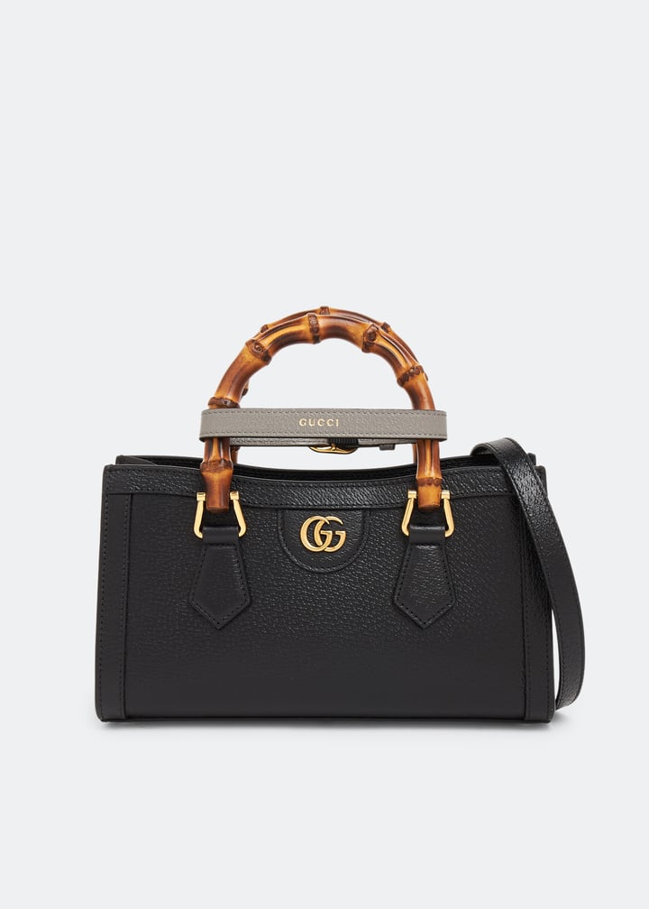 GUCCI DIANA SMALL LEATHER SHOULDER BAG BLACK【注目商品】 Gucci Diana small shoulder bag in black leather | GUCCI® CA