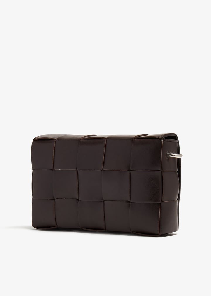 Bottega Veneta Medium Cassette strap bag for Men - Brown in