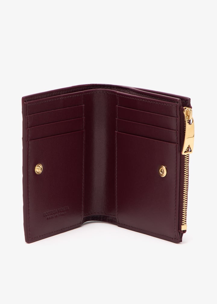 Bottega Veneta Intrecciato small bi-fold wallet for Women