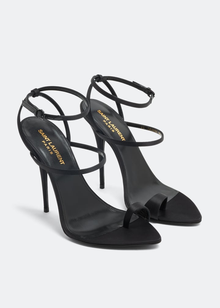 Saint Laurent Dive sandals for Women Black in UAE Level Shoes