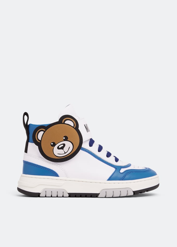 Teddy Run Basket Moschino Teddy Moschino Teddy High-top Sneakers