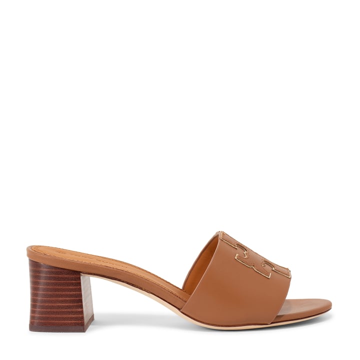 Tory Burch Ines mid-heel slide sandals for Women - Brown in