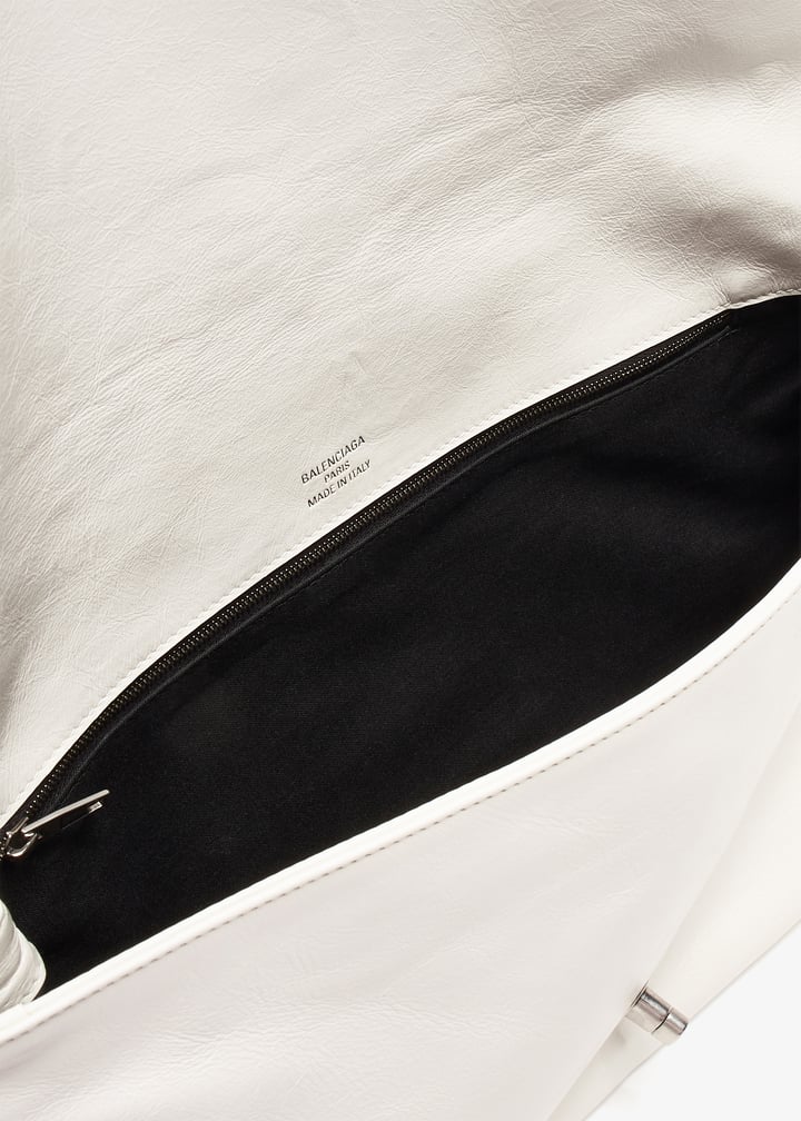 Balenciaga BB Soft large flap bag for Women - White in UAE