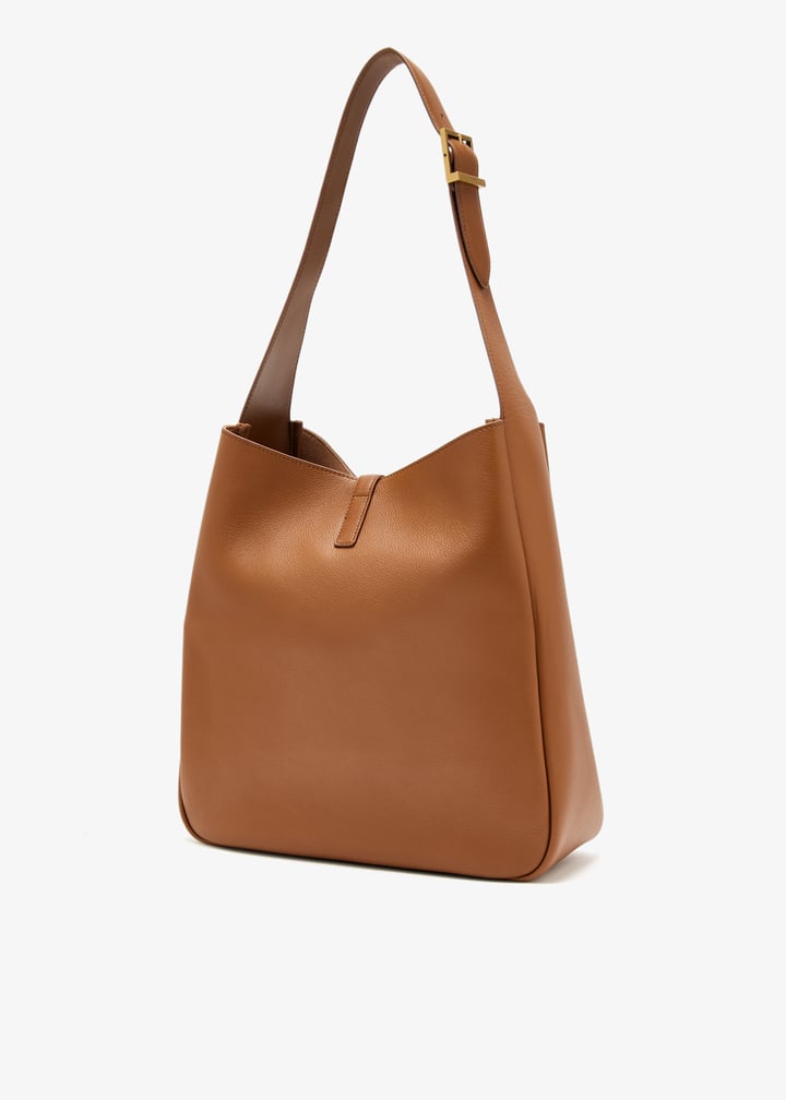 Saint Laurent Le 5 À 7 large supple bag for Women - Brown in