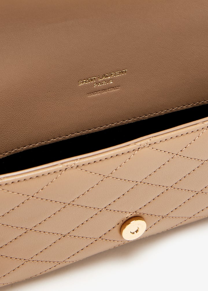 ファッション雑貨・小物その他 SAINT LAURENT 'Gaby' smartphone holder Beige Saint Laurent Gaby phone holder for Women - Beige in UAE