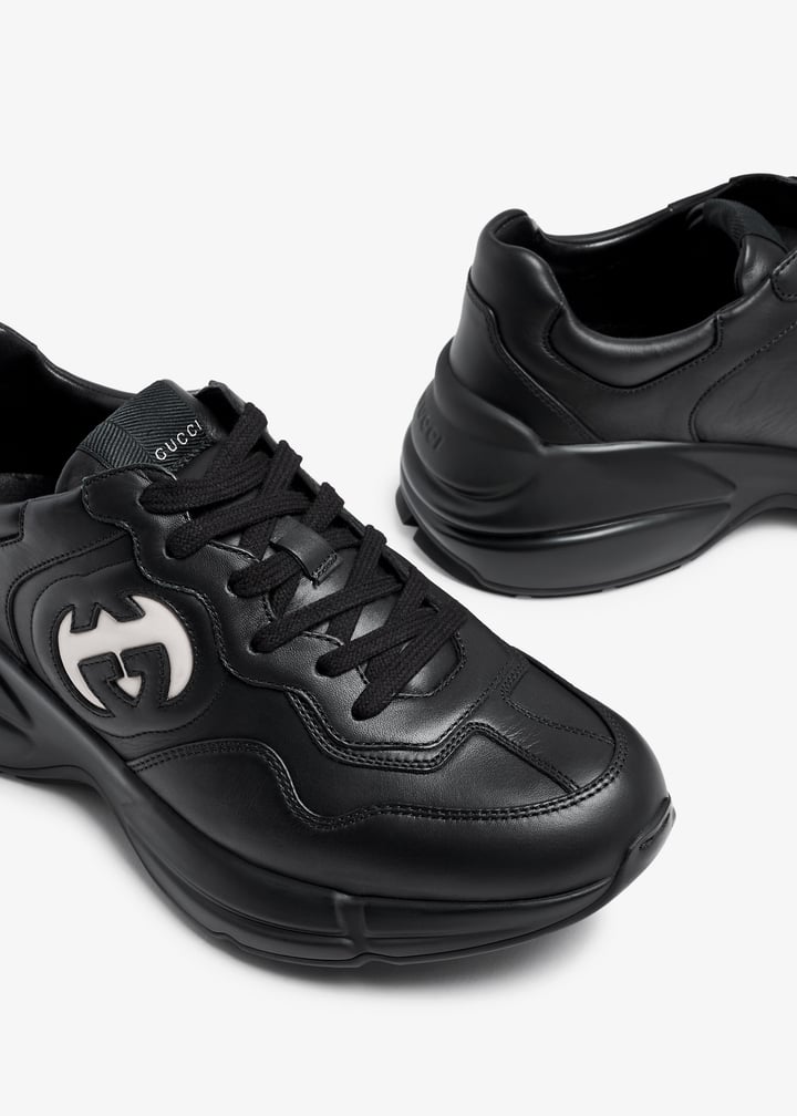 Gucci Rhyton sneakers for Men - Black in KSA | Level Shoes