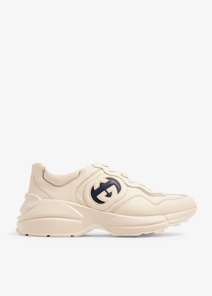 Gucci Rhyton sneakers for Men - White in UAE | Level Shoes