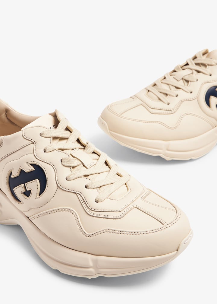 Gucci Rhyton sneakers for Men - White in UAE | Level Shoes