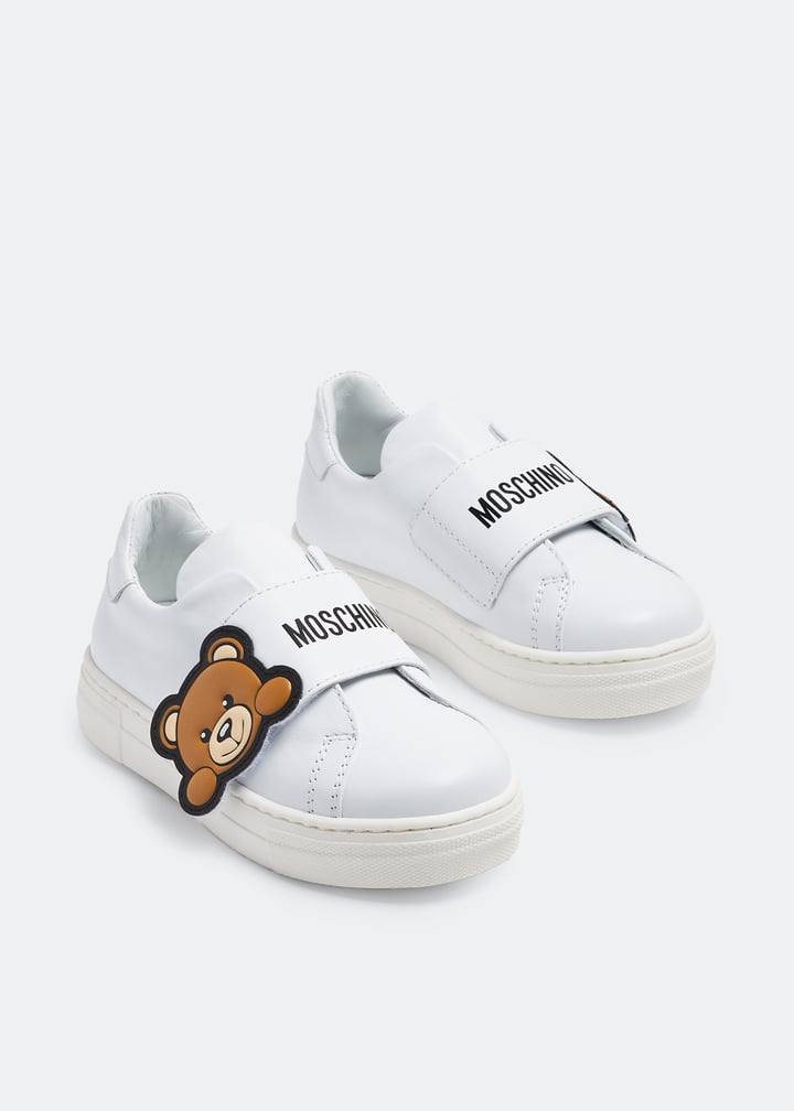 Moschino Teddy Bear Moschino Trainers Moschino Teddy Patch Velcro