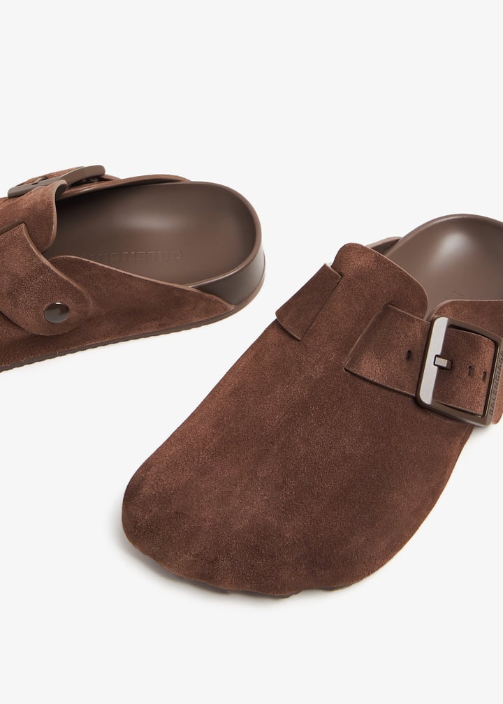Balenciaga Sunday mules for Women - Brown in UAE | Level Shoes