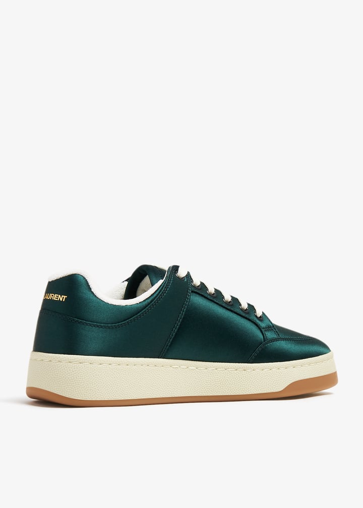 SAINT LAURENT 'SL/61’ sneakers Green SL/61 sneakers in perforated leather | Saint Laurent | YSL TH