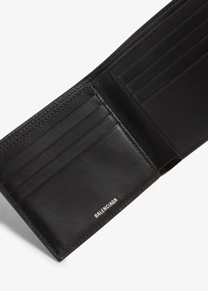 Balenciaga Le Cagole square wallet for Men - Black in UAE