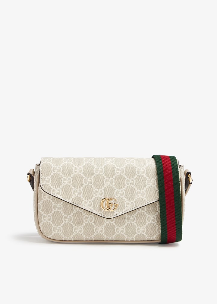 ◆GUCCI 最新作 SS25◆Ophidia ミニバッグ/Beige◆ Ophidia mini bag in beige and ebony Supreme | GUCCI® US