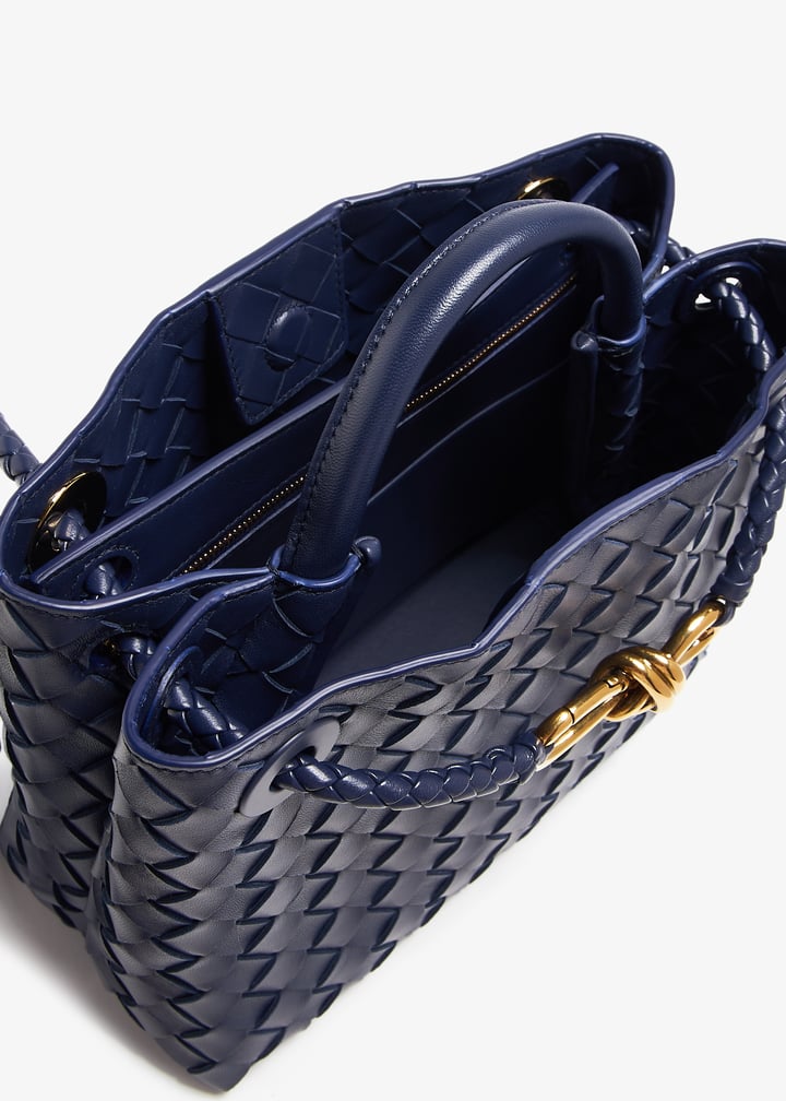 【送料&関税込】Bottega Veneta Midnight Blue Cashmere Blend Blue Bottega Veneta Cashmere Hoodie - Women's Sweatshirt