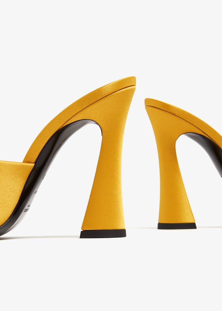 Saint Laurent Suite mules for Women - Yellow in UAE | Level