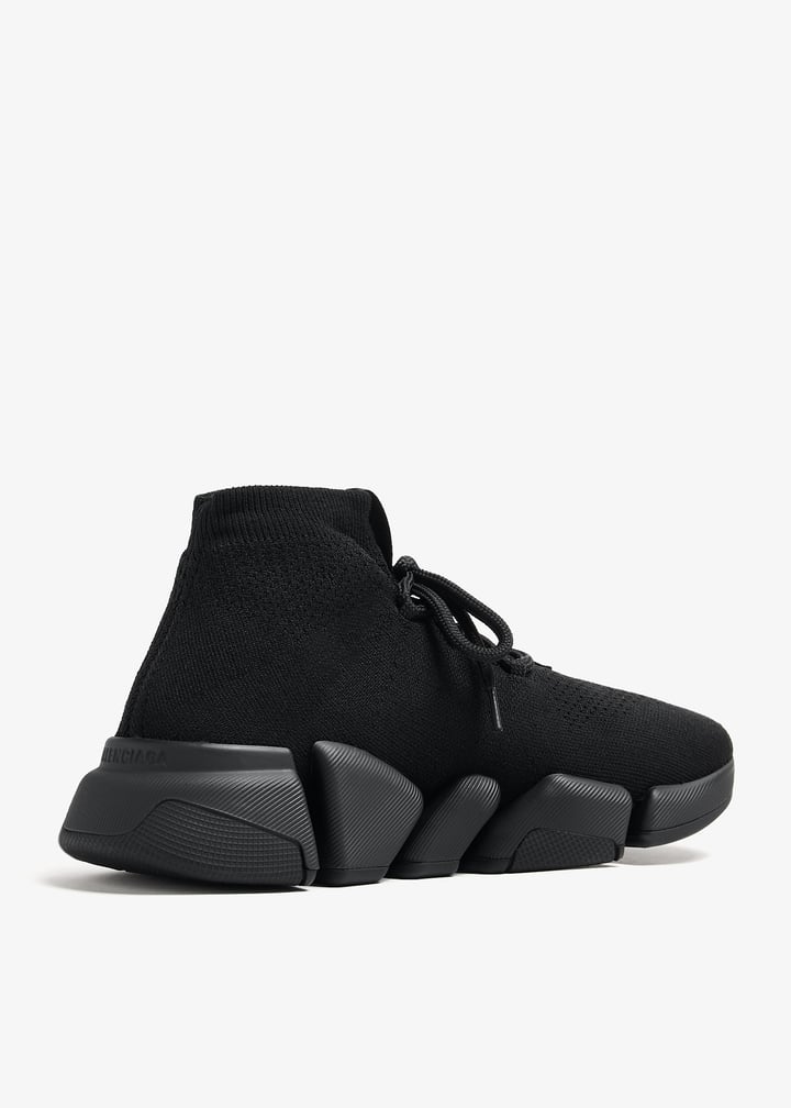 【BALENCIAGA】 Speed 2.0 ブラック スニーカー Men's Speed 2.0 Lace-up Sneaker in Black | Balenciaga CA