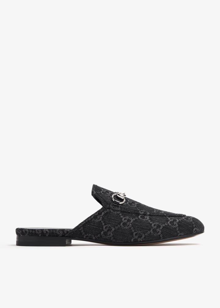 【関税込み】gucci PRINCETOWN' SLIPPERS Children's Princetown slipper in black leather | GUCCI® CA