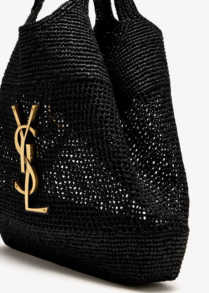 【SAINT LAURENT】ICARE マキシ ショッピング バッグ SAINT LAURENT（サンローラン）」、マキシサイズのショッピング
