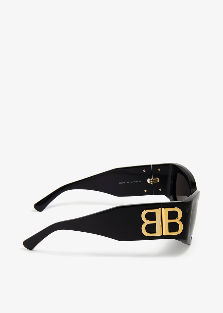 Balenciaga Bossy Cat sunglasses for Women - Black in UAE
