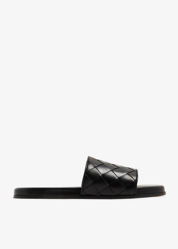 【Bottega Veneta】Sandals Men Leather Black（関税込み） Bottega Veneta Sandals Men Leather Black | B-Exit – B-Exit