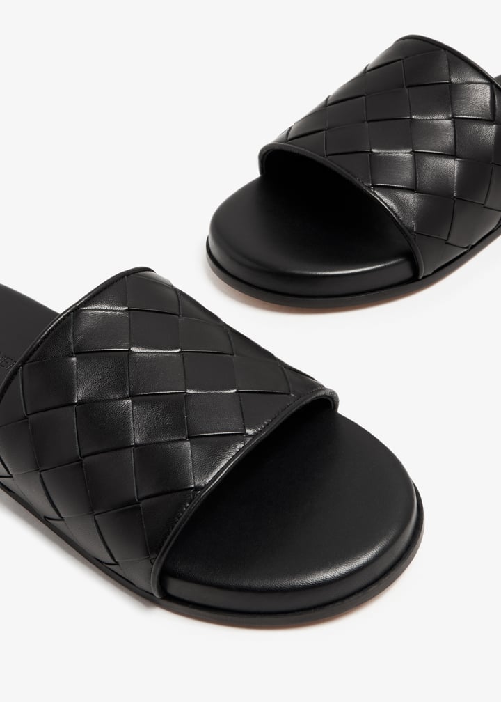 Quilted Bottega Mens Sandals Bottega Veneta Sunday Sandals For Men