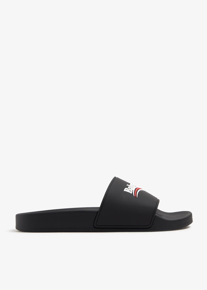 Balenciaga Pool slides for Women - Black in UAE | Level Shoes