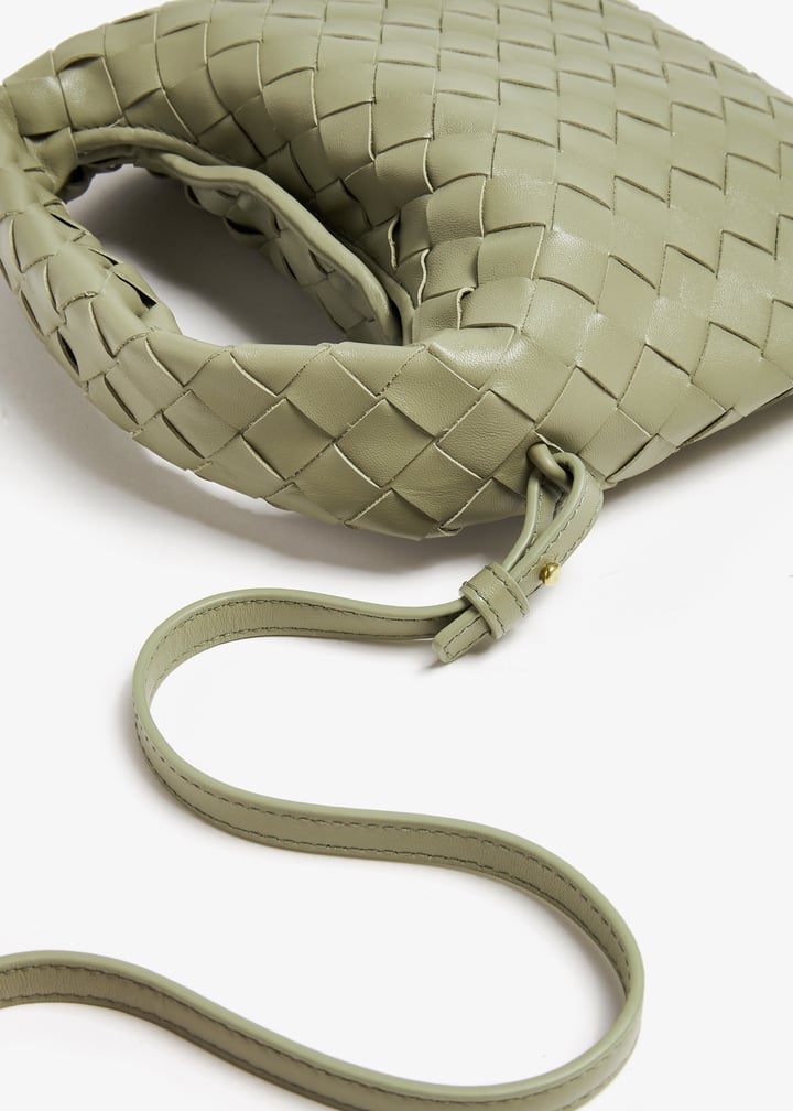 Bottega Veneta Mini Hop hobo bag for Women - Green in UAE
