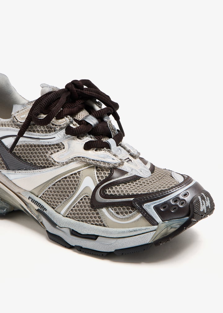 スニーカー BALENCIAGA RUNNER 2.0 SNEAKERS Balenciaga Runner 2.0 Yellow Gray Sneaker Sz 9 (42) – The