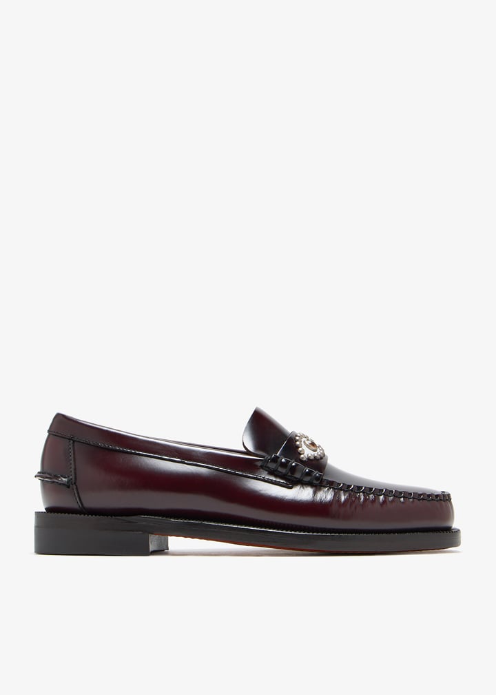 Sebago x HTC LA Classic Dan Eyes loafers for Men - Burgundy