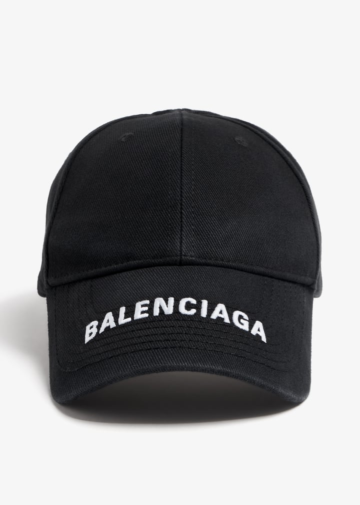 BALENCIAGA ロゴCAP Balenciaga Logo cap for Men - Black in UAE | Level Shoes
