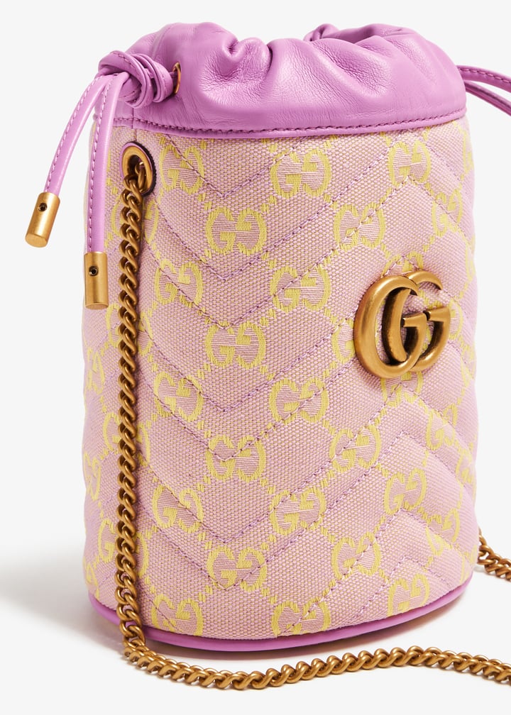 Gucci GG super mini bucket bag for Women - Purple in UAE