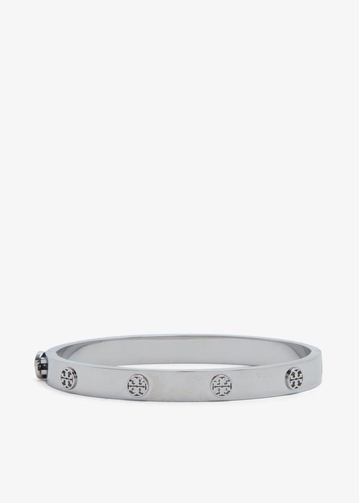 Tory Burch Miller stud hinge bracelet for Women - Silver in