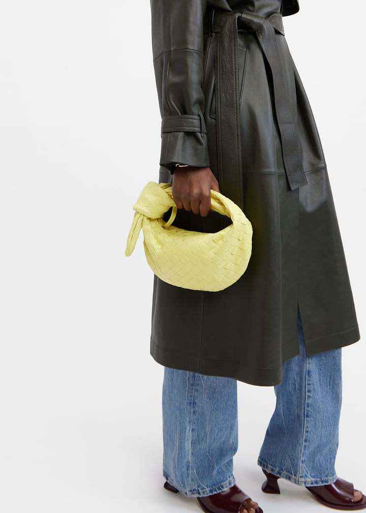 【専用】BOTTEGA VENETA ミニ ジョディ ライトイエロー Bottega veneta mini Jodie leather light yellow SHW