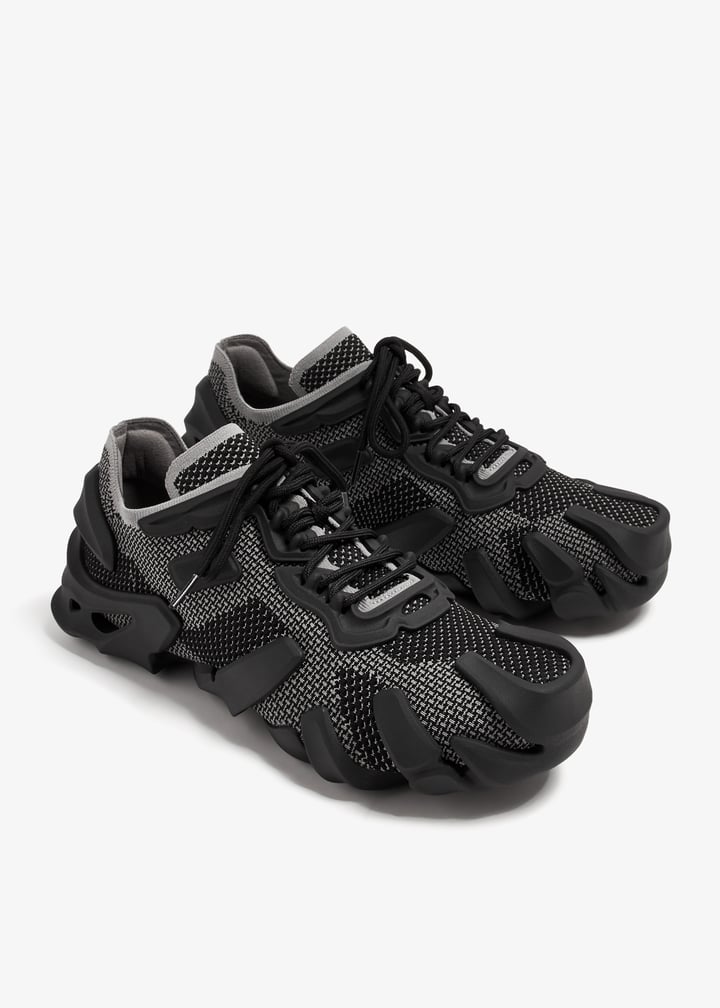 Bottega Veneta Flex sneakers for Men - Black in UAE | Level Bottega Veneta Flex sneakers for Men - Black in UAE | Level