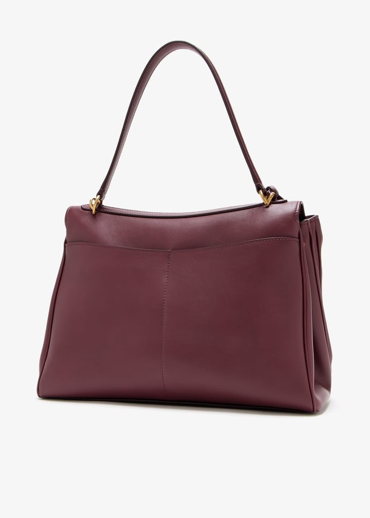 ハンドバッグ Balenciaga Cocco-Print Burgundy Calfskin Medium Rodeo Bag Balenciaga Cocco-print burgundy calfskin medium Rodeo bag